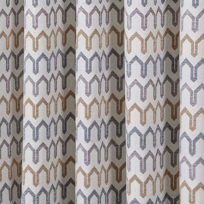 Arcadia Eyelet Curtains in Natural