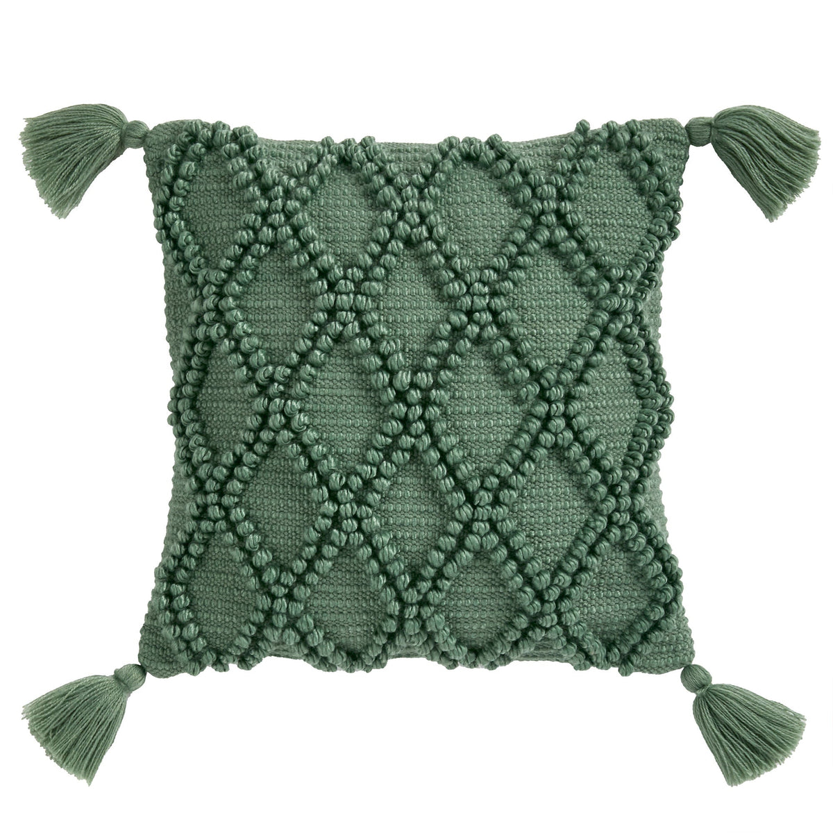 Alda Outdoor Cushion in Green 43 x 43cm
