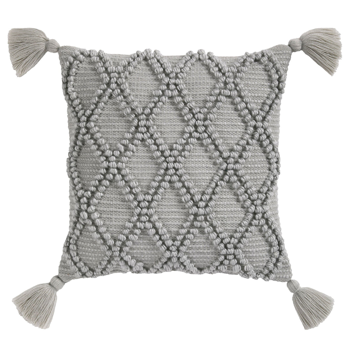 Alda Outdoor Cushion in Grey 43 x 43cm