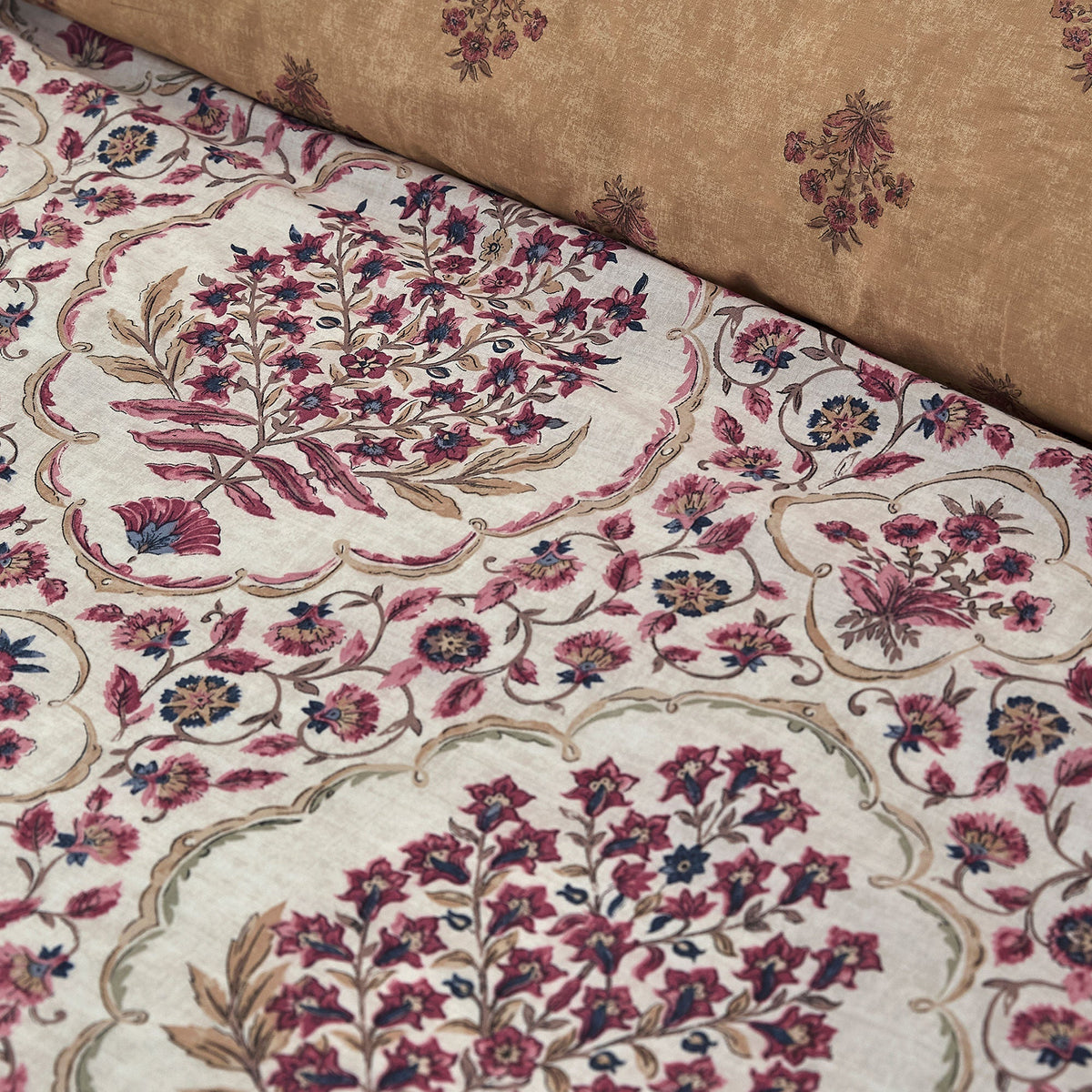 Ashmead Duvet Cover Set in Berry
