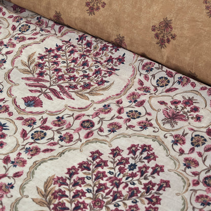 Ashmead Duvet Cover Set in Berry