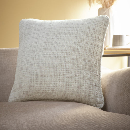 Alba Cushion in Ivory 43 x 43cm - Cushion Cover