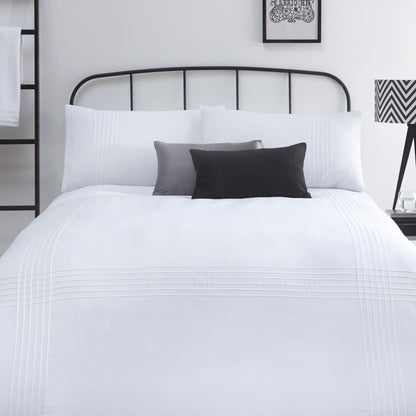 Amalfi Duvet Cover Set in White
