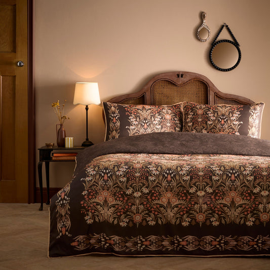 Audrey Duvet Cover Set in Spice