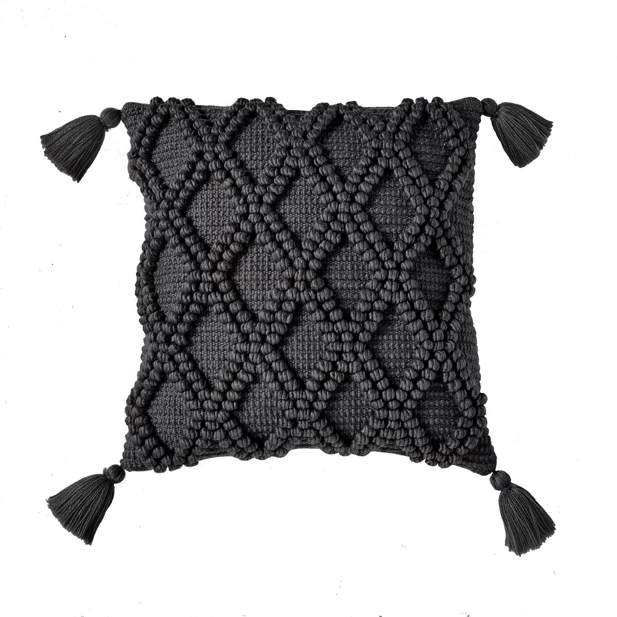 Alda Outdoor Cushion in Black 43 x 43cm