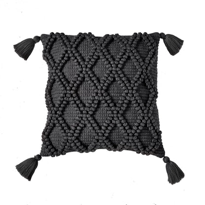Alda Outdoor Cushion in Black 43 x 43cm