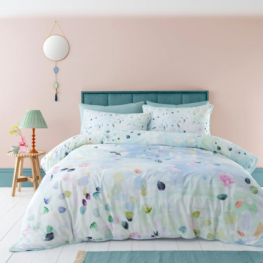 Alfresco Duvet Cover Set in Duck Egg