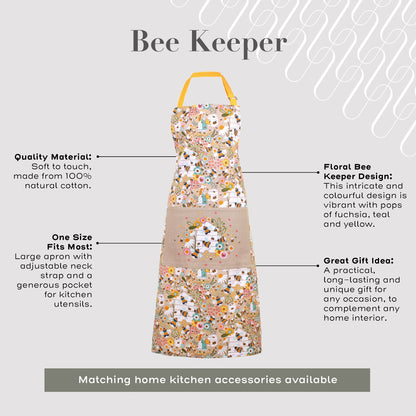 Bee Keeper Cotton Apron