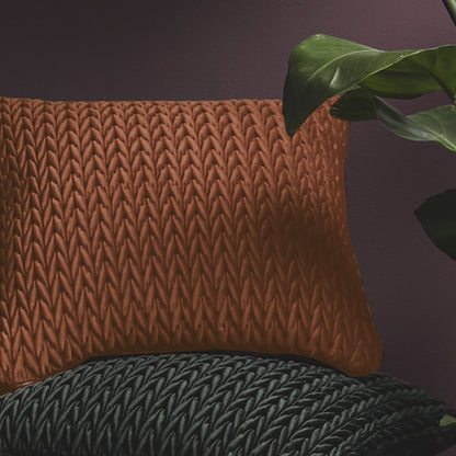 Amory Cushion in Bronze