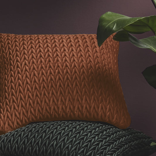 Amory Cushion in Bronze