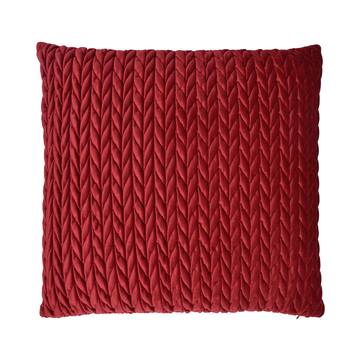 Amory Cushion in Claret