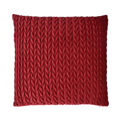 Amory Cushion in Claret