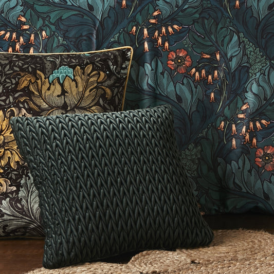Amory Cushion in Bottle Green