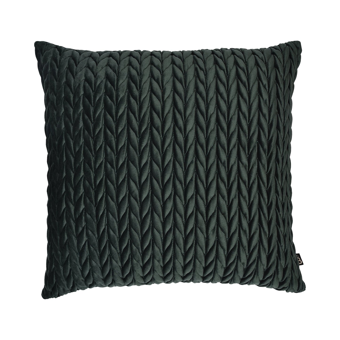 Amory Cushion in Bottle Green