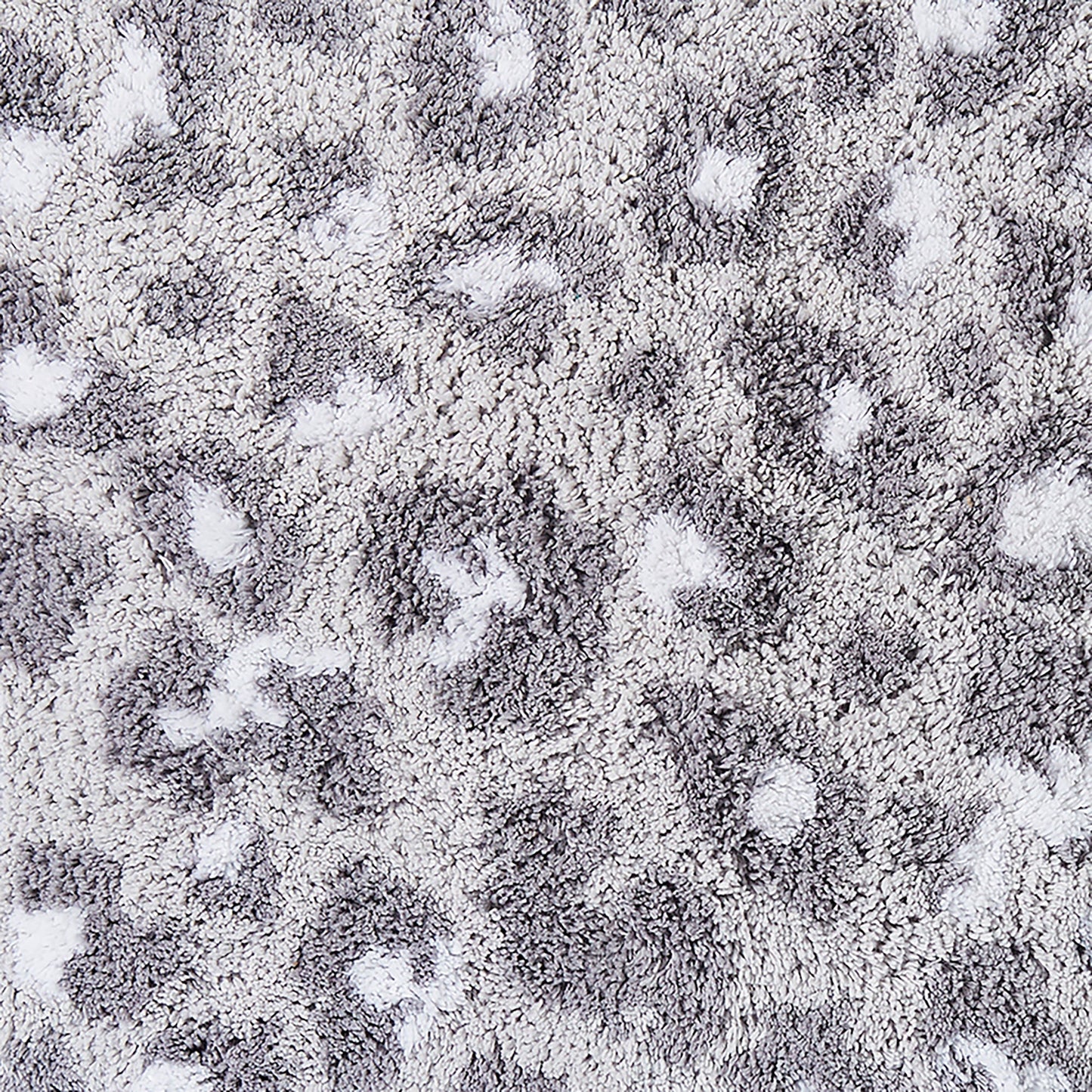 Animal Print Bath Mat in Grey