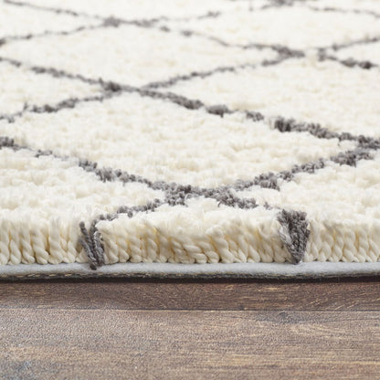 Hug Rug Woven Diamond Rug Gold