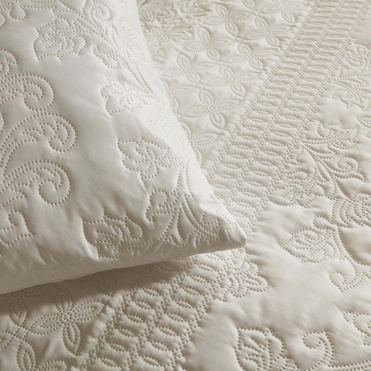 Avery Stripe Duvet Cover Set in Natural
