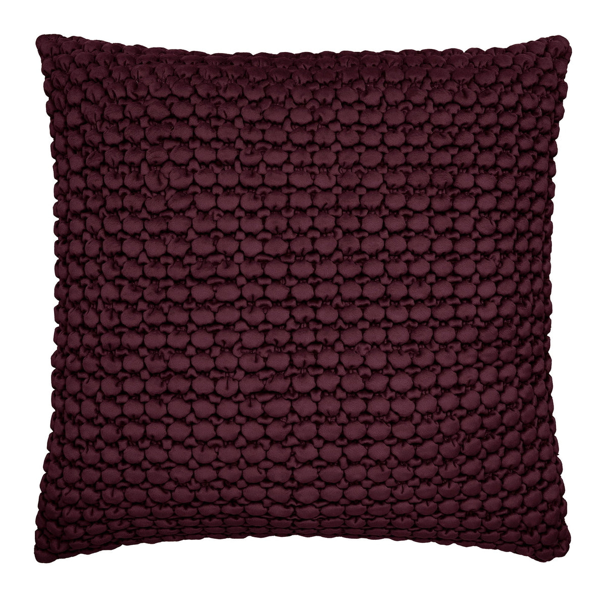 Bobble Cushion in Berry 55 x 55cm