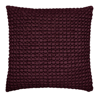 Bobble Cushion in Berry 55 x 55cm