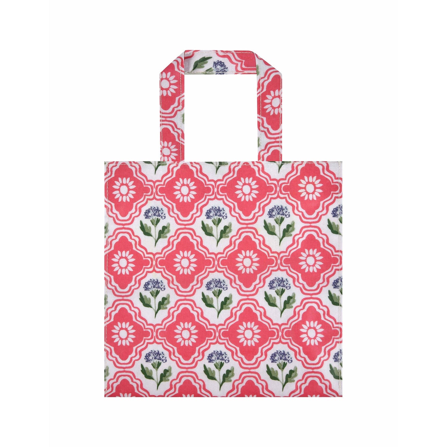 Boho Floral PVC Bag Small