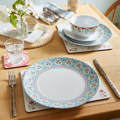 Boho Floral Porcelain Bowl