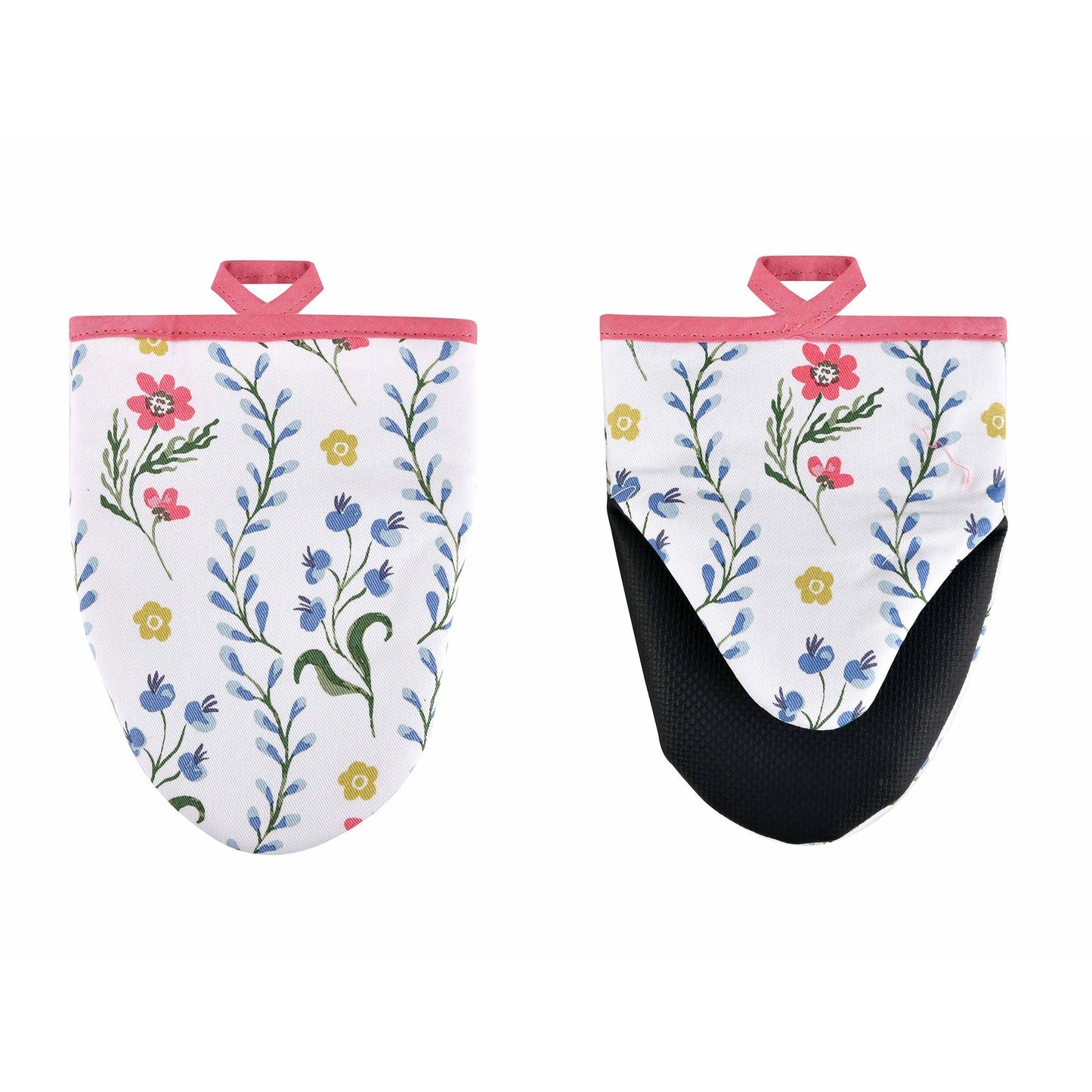 Boho Floral Microwave Mitts Pair