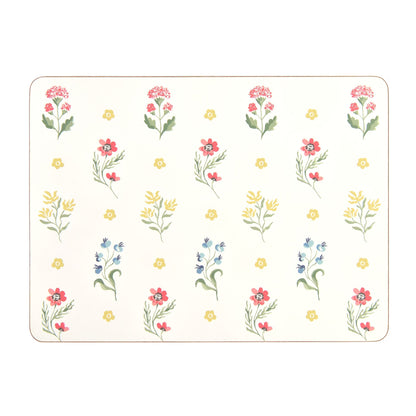Boho Floral Placemat 4 Pack