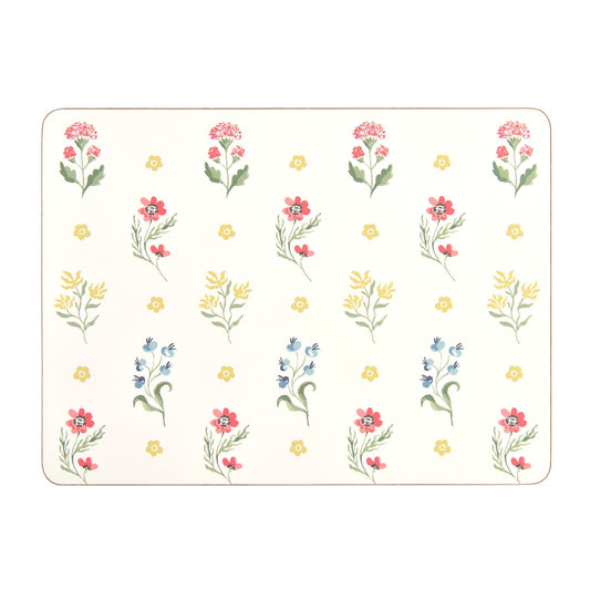 Boho Floral Placemat 4 Pack