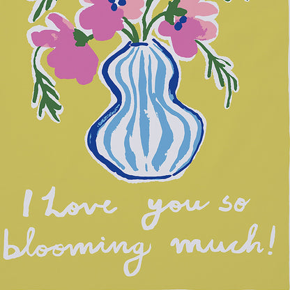 Blooming Much Cotton Tea Towel