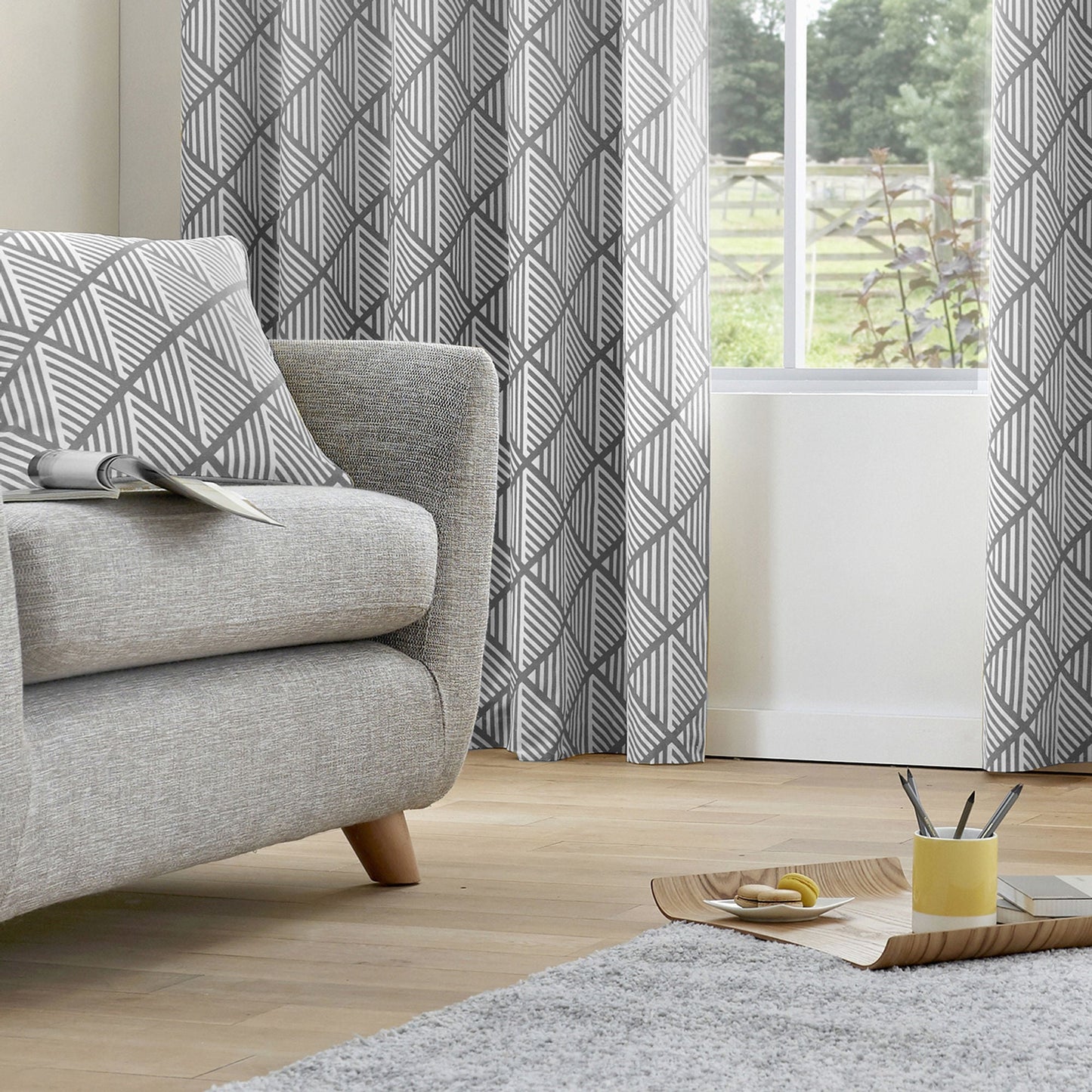 Brooklyn Cushion in Grey