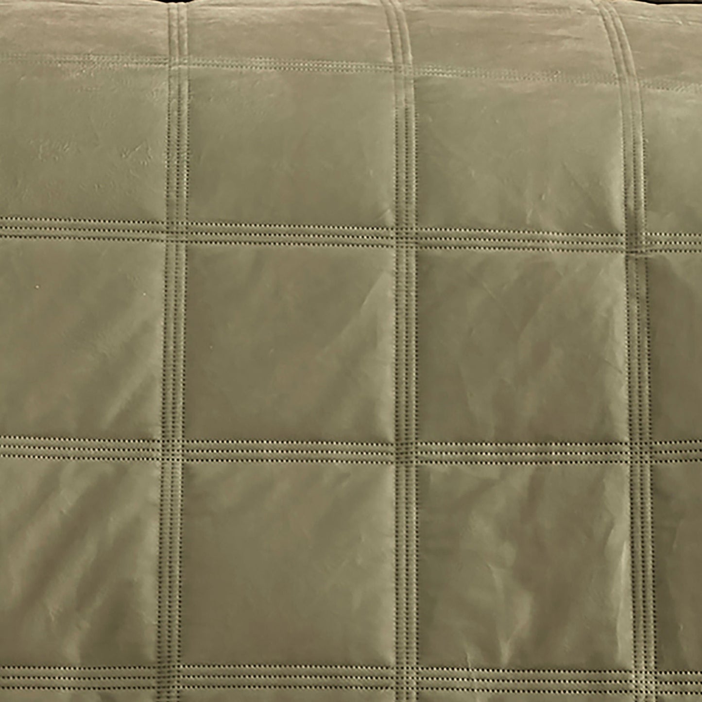 Brighton Square Duvet Cover Set in Green