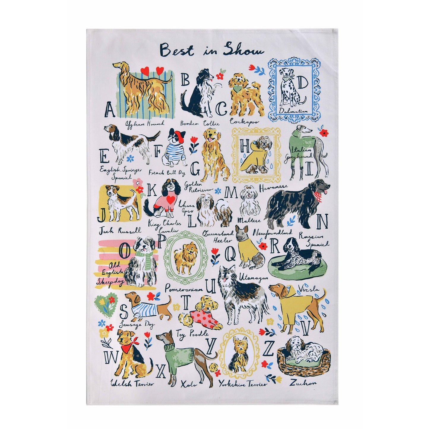 Best In Show Cotton Tea Towel