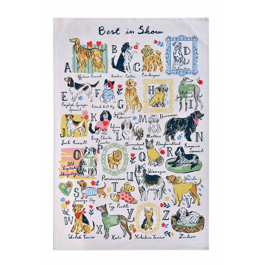 Best In Show Cotton Tea Towel