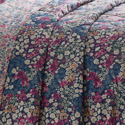 Bessie Bedspread in Navy