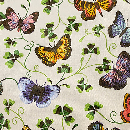 Butterfly Grove Canvas Shoulder Bag