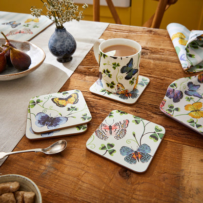Butterfly Grove Coasters 4 Pack