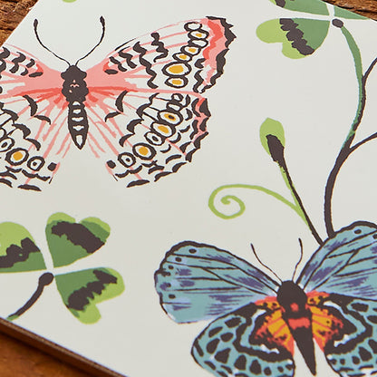 Butterfly Grove Coasters 4 Pack