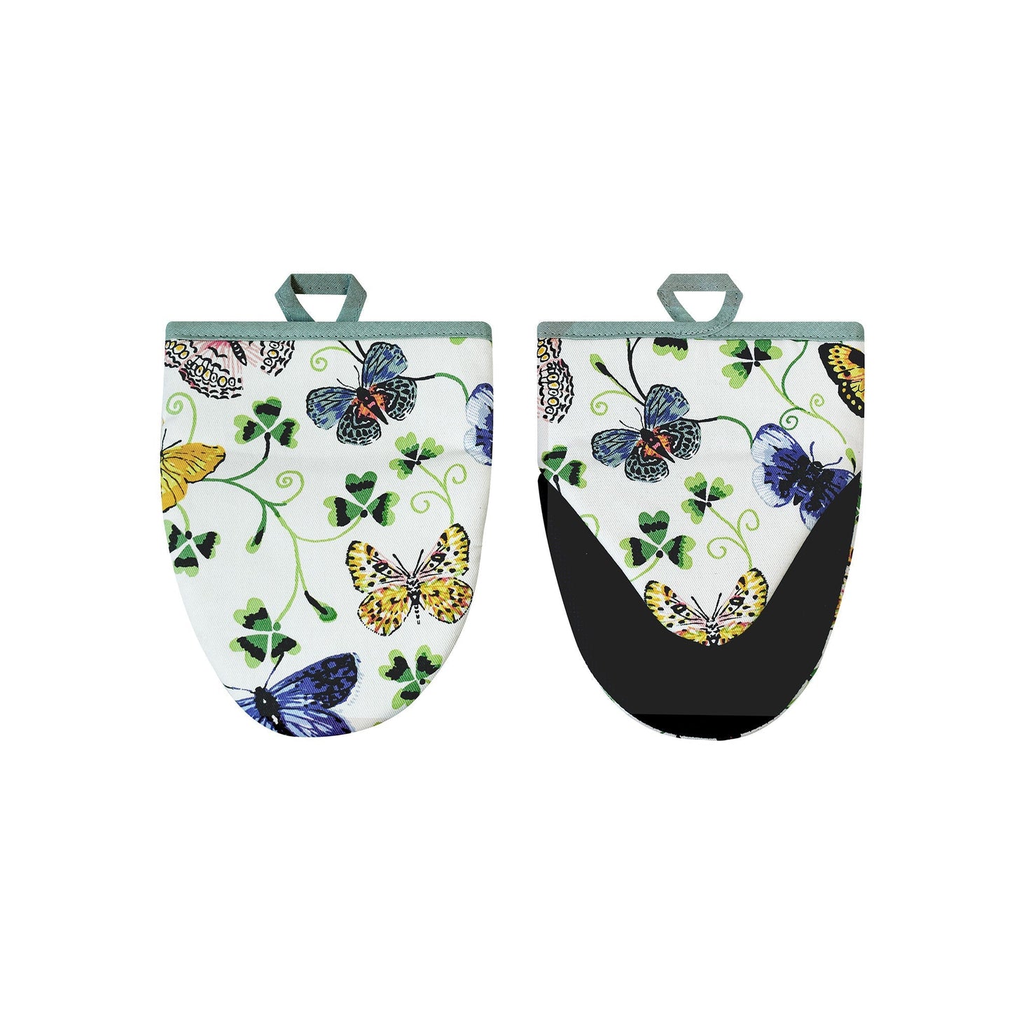 Butterfly Grove Microwave Mitts Pair