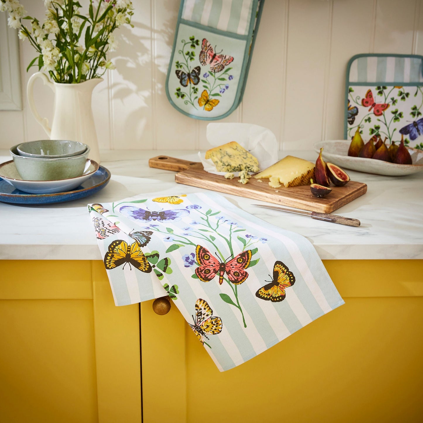 Butterfly Grove Cotton Tea Towel