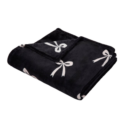 Bows Throw in Monochrome