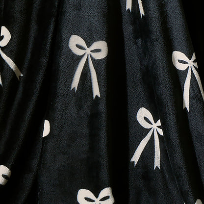 Bows Throw in Monochrome
