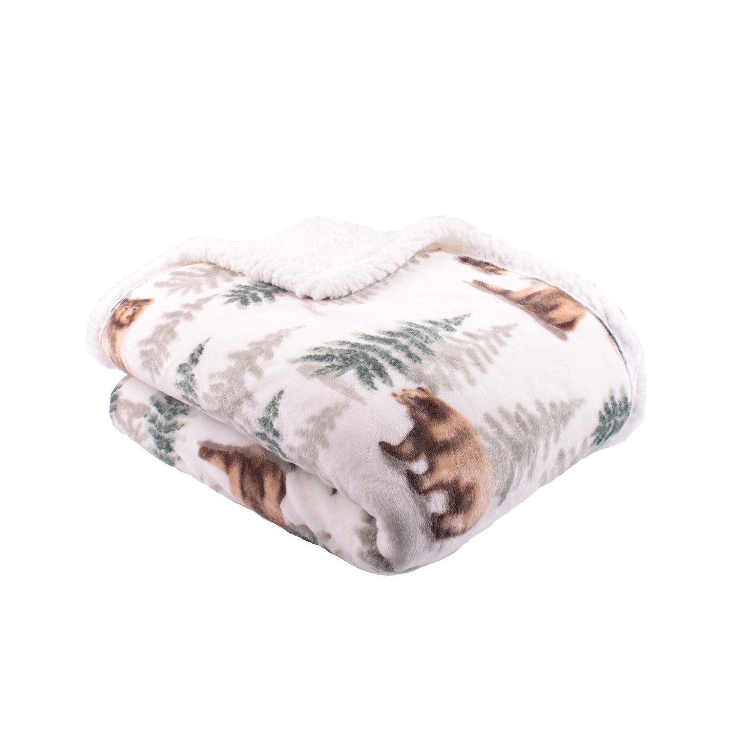 Bear Walks Bedspread in Natural