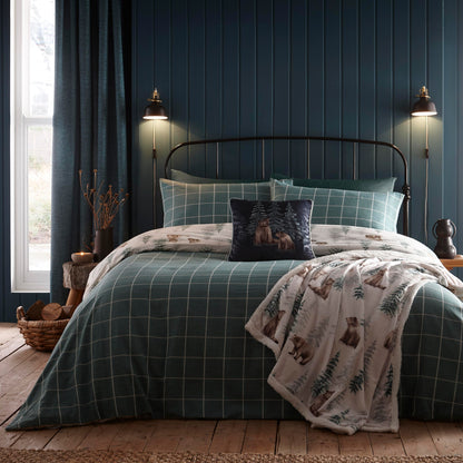 Bear Walks Bedspread in Natural