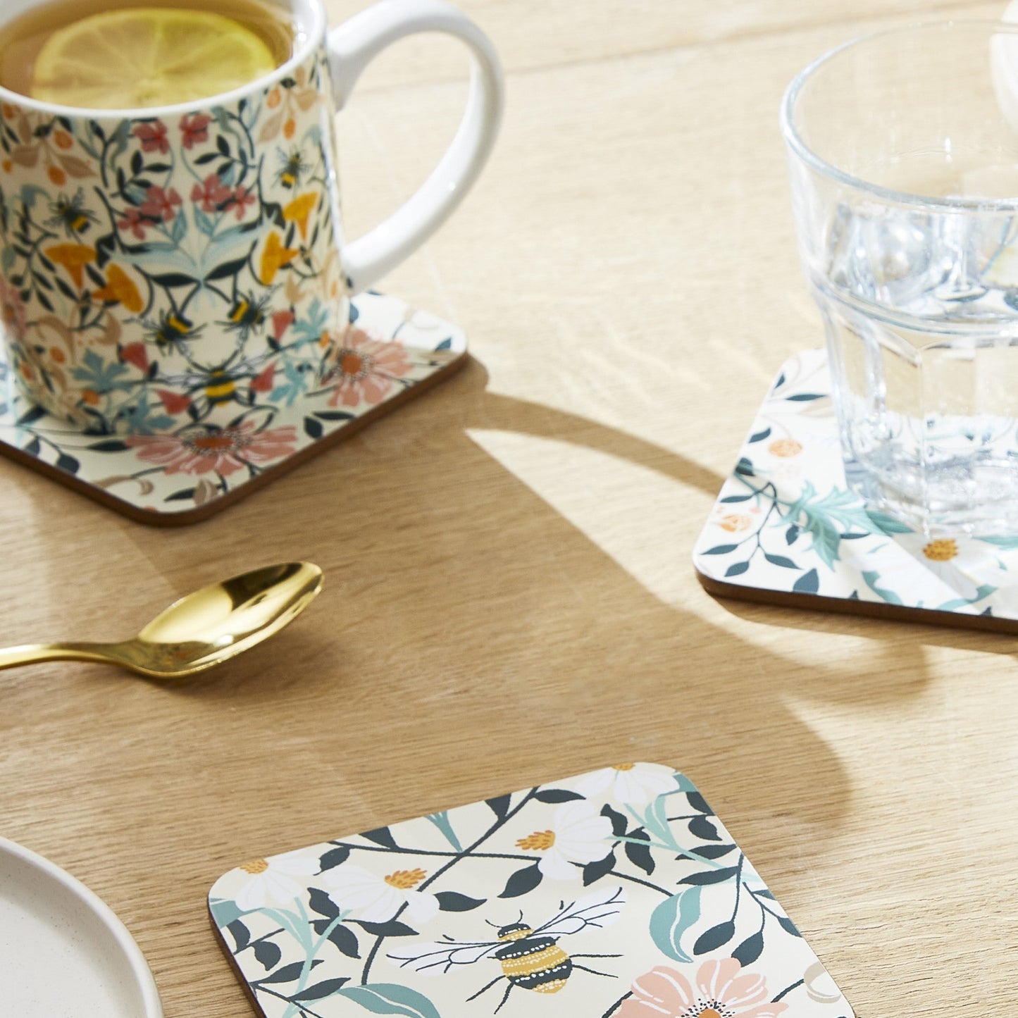 Bee Bloom Bone China Mug