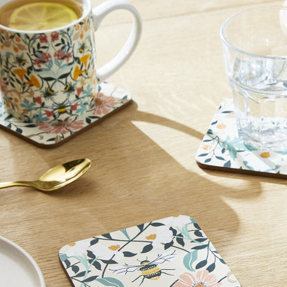 Bee Bloom Bone China Mug