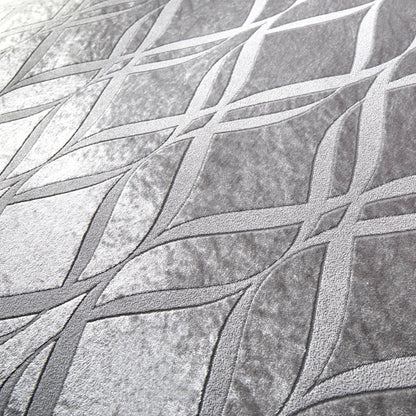 Belfort Duvet Cover Set in Silver