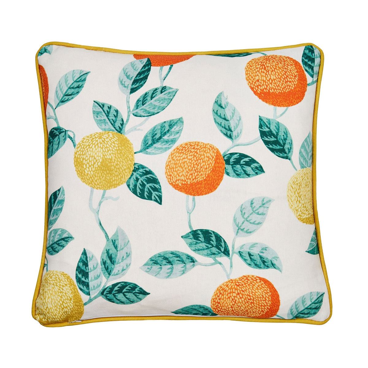 Botanical Fruits Outdoor Cushion in Green 43 x 43cm
