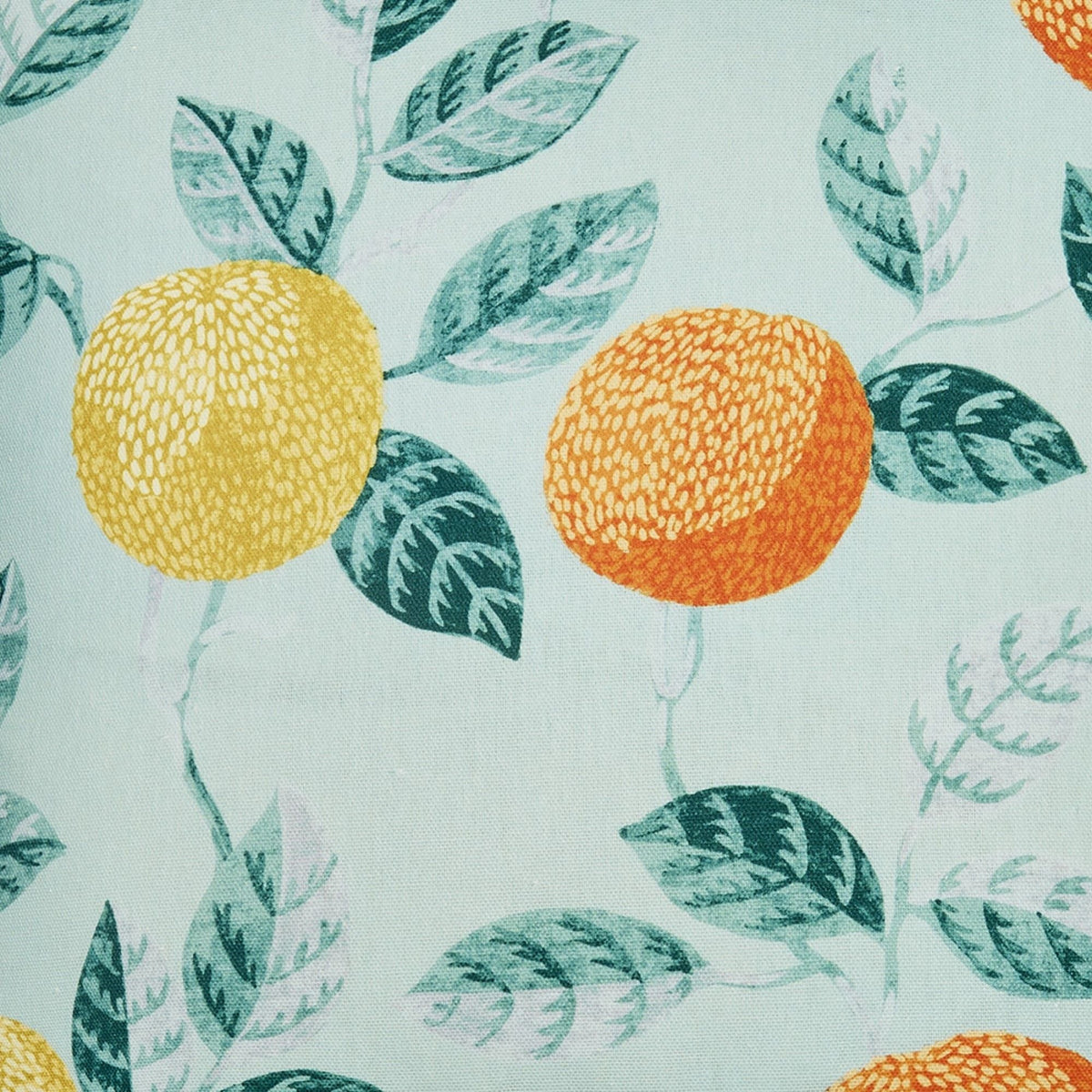 Botanical Fruits Outdoor Cushion in Green 43 x 43cm