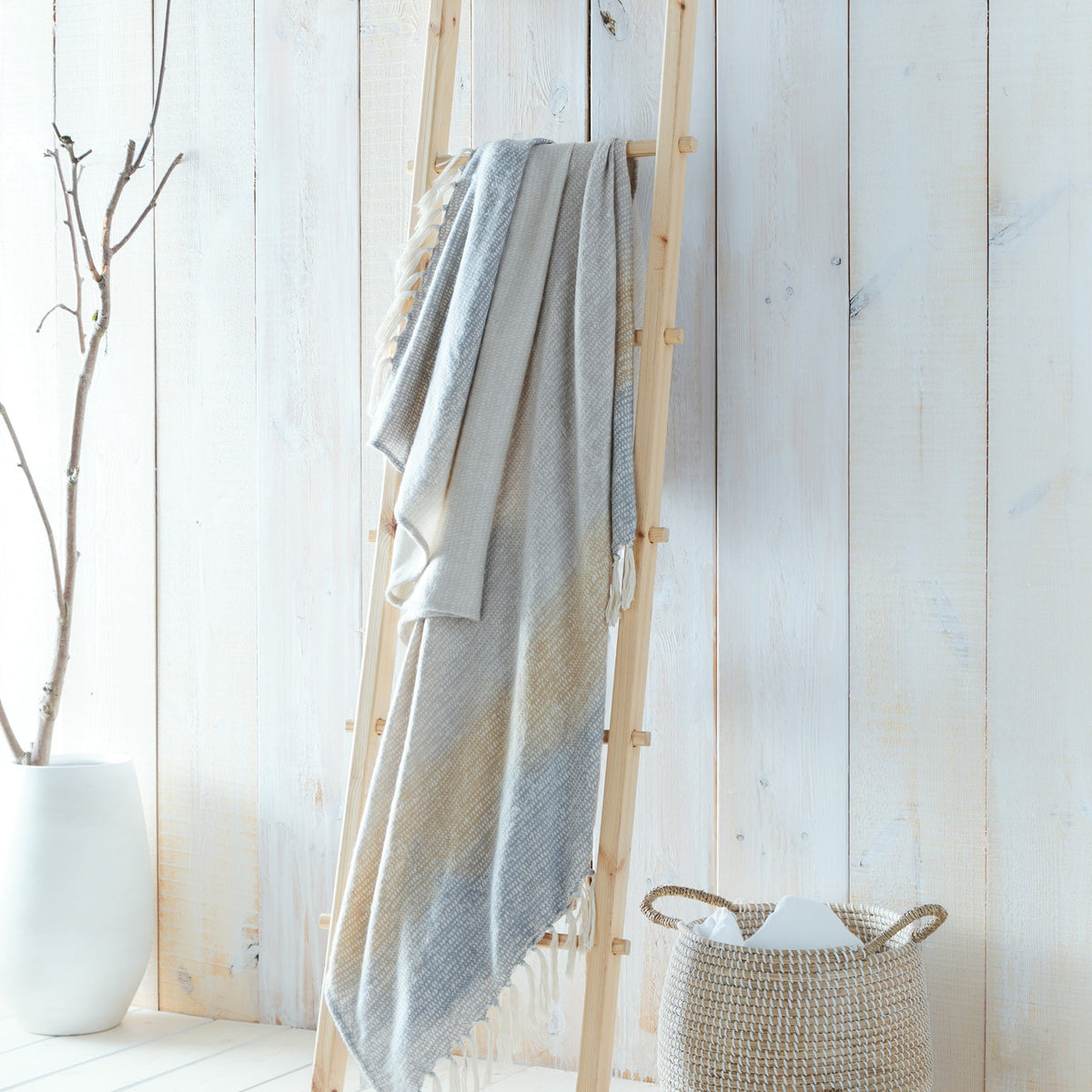 Bretton Throw in Ochre
