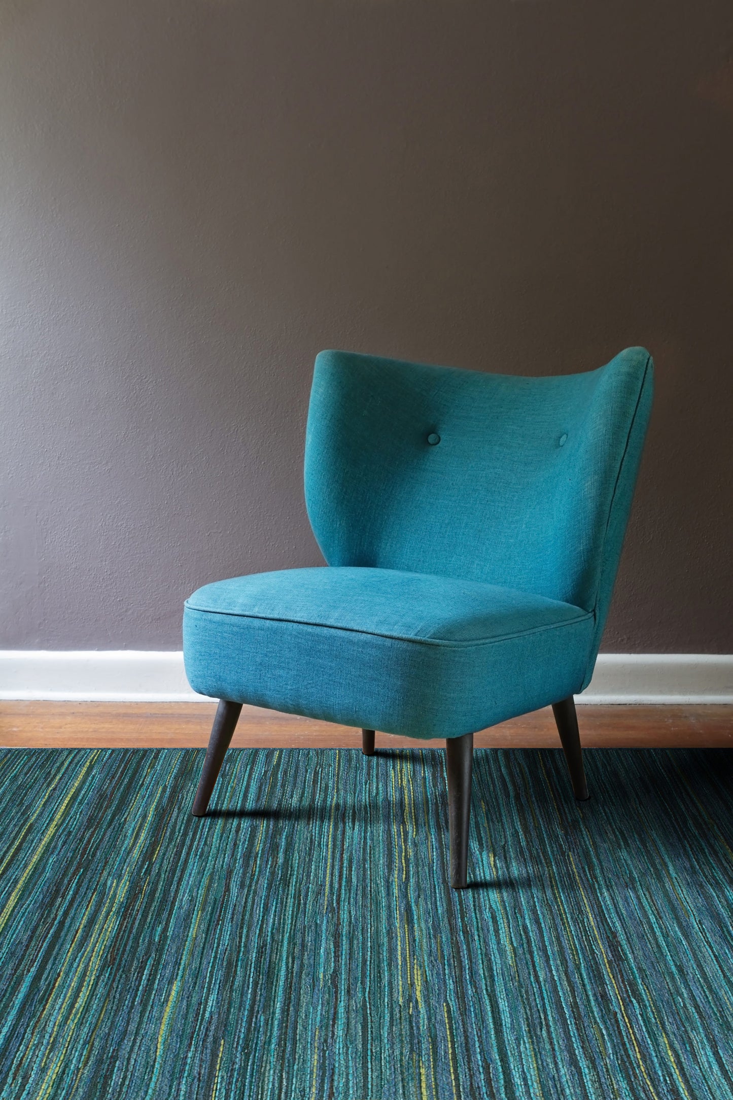 Brighton Flatweave in Blue